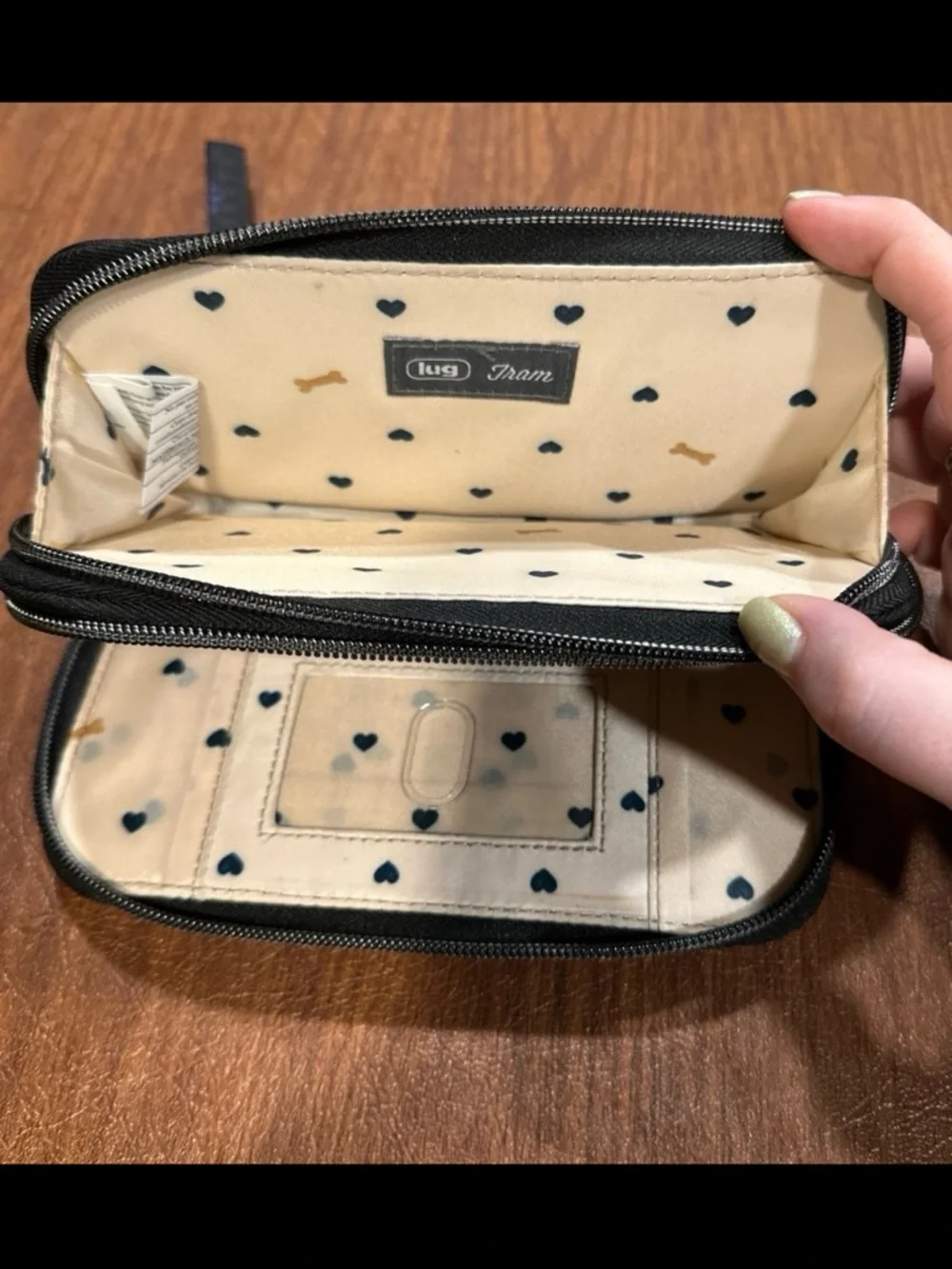 Lug Tram Zip RFID Wallet